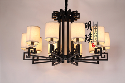 回形紋的燈具美學(xué)設(shè)計 明璞新中式與紡織品上光皂的融合